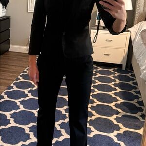 LOFT Black Boot Cut Flare Pants